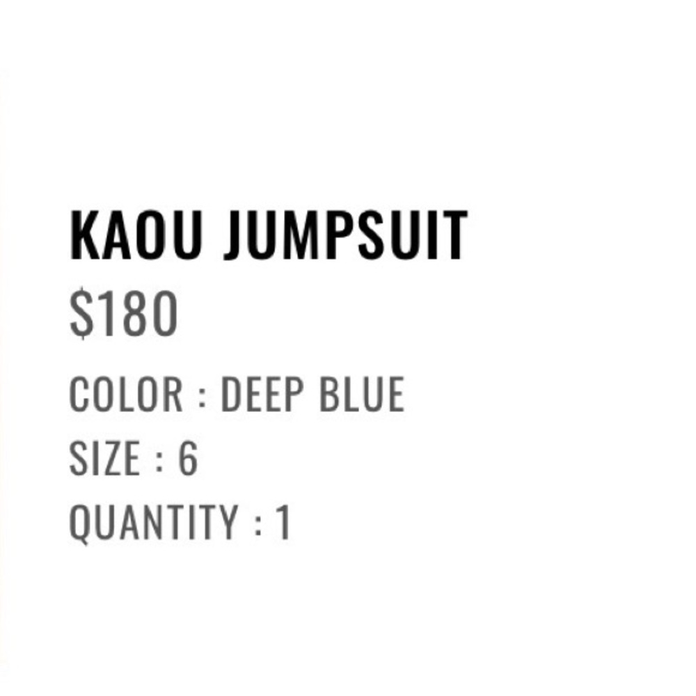 Sezane Indigo Denim Short Sleeve Romper - Picture 3 of 6